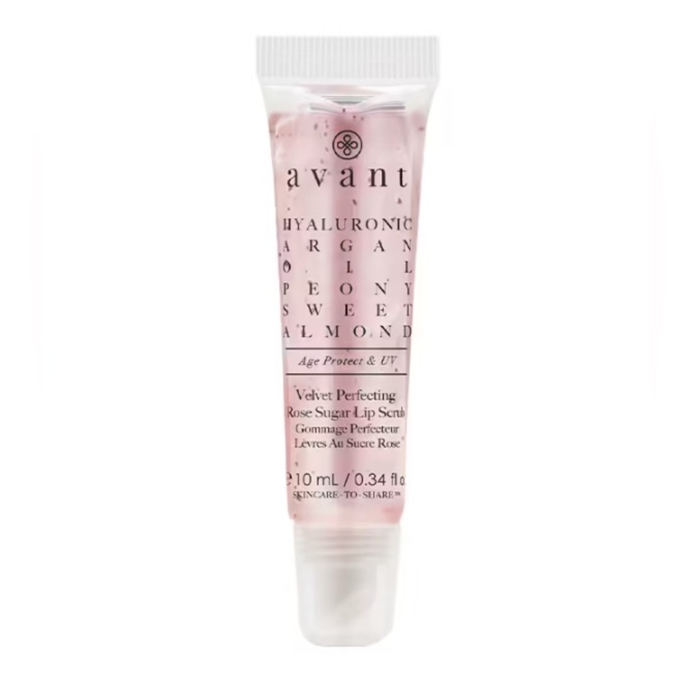 NWT, AVANT Velvet Perfecting Rose Sugar Lip Scrub, 0.34 fl oz‎